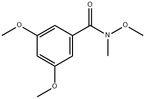 N,3,5-トリメトキシ-N-メチルベンズアミド 化學構(gòu)造式