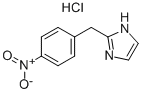 2-(4-NITRO-BENZYL)-1H-IMIDAZOLE HCL Struktur