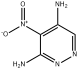 3,5-Pyridazinediamine,  4-nitro- Struktur