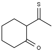 1-(2-hydroxy-1-cyclohex-2-enyl)ethanethione Struktur