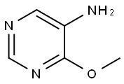 5-Pyrimidinamine, 4-methoxy- (9CI) Struktur