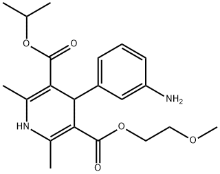 4-(3-アミノフェニル)-1,4-ジヒドロ-5-(2-メトキシエトキシカルボニル)-2,6-ジメチルピリジン-3-カルボン酸イソプロピル