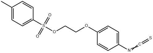 2-(4-ISOTHIOCYANATOPHENOXY)ETHYL TOSYLAT Struktur