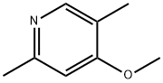 Pyridine, 4-methoxy-2,5-dimethyl- (9CI) Struktur