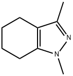 1H-Indazole,  4,5,6,7-tetrahydro-1,3-dimethyl- Struktur