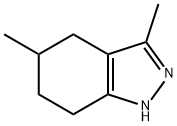 1H-Indazole,  4,5,6,7-tetrahydro-3,5-dimethyl- Struktur