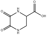 2-Piperazinecarboxylicacid,5,6-dioxo-(9CI) Struktur