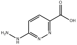 3-Pyridazinecarboxylicacid,6-hydrazino-(9CI) Struktur