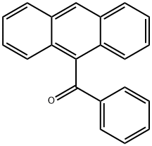 Phenyl(9-anthryl) ketone Struktur