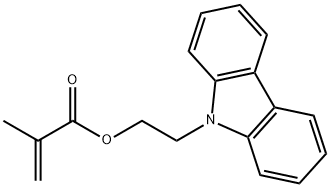 2-(9H-CARBAZOL-9-YL)ETHYL METHACRYLATE Struktur