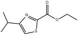 ETHYL 4-ISOPROPYLTHIAZOLE-2-CARBOXYLATE Struktur