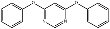 Pyrimidine, 4,6-diphenoxy- (9CI) Struktur