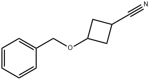 3-(benzyloxy)cyclobutanecarbonitrile Struktur