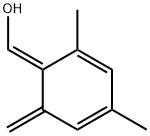 Methanol, (2,4-dimethyl-6-methylene-2,4-cyclohexadien-1-ylidene)-, (E)- (9CI) Struktur