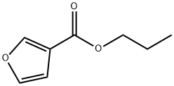 3-Furancarboxylicacid,propylester(9CI) Struktur