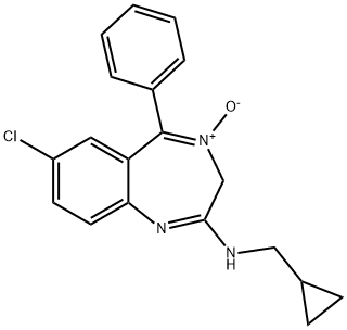 Cyprazepam Struktur