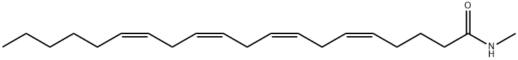 Arachidonoyl-N-methyl amide Struktur