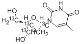 チミジン-1',2',3',4',5'-13C5 price.