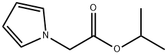 1H-Pyrrole-1-aceticacid,1-methylethylester(9CI) Struktur