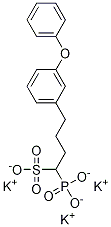 1-phosphono-4-(3-phenoxyphenyl) butylsulfonic acid tripotassiuM salt, 157124-84-0, 結(jié)構(gòu)式