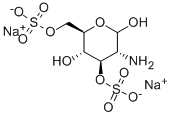 D-GLUCOSAMINE-3,6-DI-O-SULPHATE (2NA) Struktur