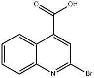 2-BROMOQUINOLINE-4-CARBOXYLIC ACID Struktur