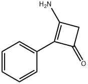 2-Cyclobuten-1-one,  3-amino-2-phenyl- Struktur