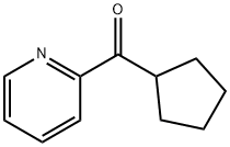 CYCLOPENTYL 2-PYRIDYL KETONE Struktur