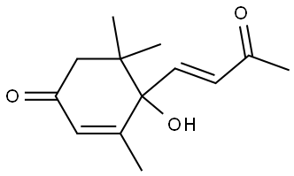 (+)-Dehydrovomifoliol Struktur