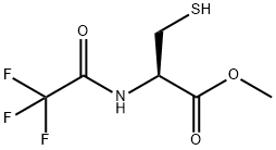 N-TRIFLUOROACETYL-L-CYSTEINE METHYL ESTER Struktur