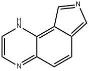 1H-Pyrrolo[3,4-f]quinoxaline  (9CI) Struktur