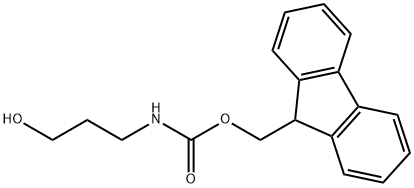 FMOC-BETA-ALANINOL Struktur