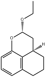 Naphtho[1,8-bc]pyran, 2-ethoxy-2,3,3a,4,5,6-hexahydro-, cis- (9CI) Struktur