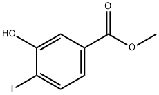 METHYL-4-IODO-3-HYDROXY BENZOATE Structure