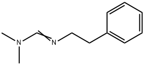 N,N-Dimethyl-N'-phenethylformamidine Struktur