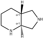 trans-octahydro-1H-pyrrolo[3,4-b]pyridine Struktur