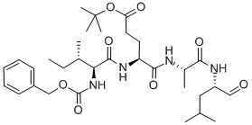 Z-ILE-GLU (OBUT)-ALA-LEU-H (アルデヒド)