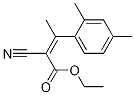 2-Butenoic acid, 2-cyano-3-(2,4-diMethylphenyl)-, ethyl ester Struktur