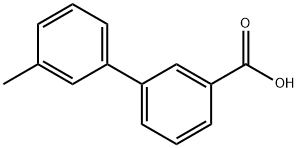 3'-METHYL-BIPHENYL-3-CARBOXYLIC ACID Struktur