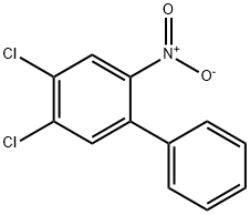 4,5-Dichloro-2-nitrobiphenyl Struktur