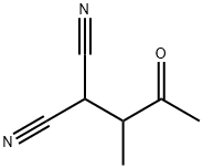 Propanedinitrile, (1-methyl-2-oxopropyl)- (9CI) Struktur