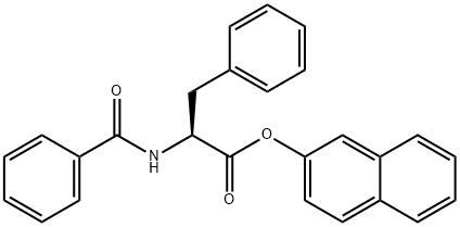 N-BENZOYL-DL-PHENYLALANINE 2-NAPHTHYL ESTER [FOR DETERMINATION OF CHYMOTRYPSIN] Struktur