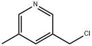 Pyridine, 3-(chloromethyl)-5-methyl- (9CI) Struktur