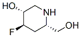 2-Piperidinemethanol,4-fluoro-5-hydroxy-,[2S-(2alpha,4beta,5alpha)]-(9CI) Struktur