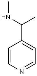 4-Pyridinemethanamine,N,alpha-dimethyl-(9CI) Struktur