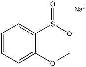 Sodium 2-methoxybenzene-1-sulfinate Struktur