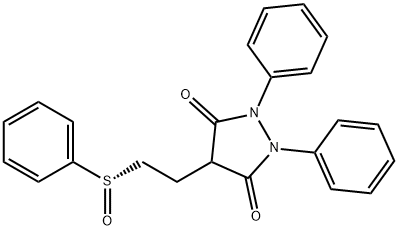 (S)-Sulfinpyrazone Struktur