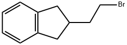 1H-INDENE,2-(2-BROMOETHYL)-2,3-DIHYDRO Struktur