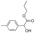 propyl 2-hydroxy-2-(4-methylphenyl)acetate Struktur