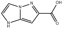 1H-Imidazo[1,2-b]pyrazole-6-carboxylicacid(9CI) Struktur